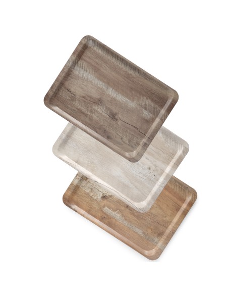 Padėklas serviravimui su medžio raštu ąžuolas 240x350mm Hendi 508916