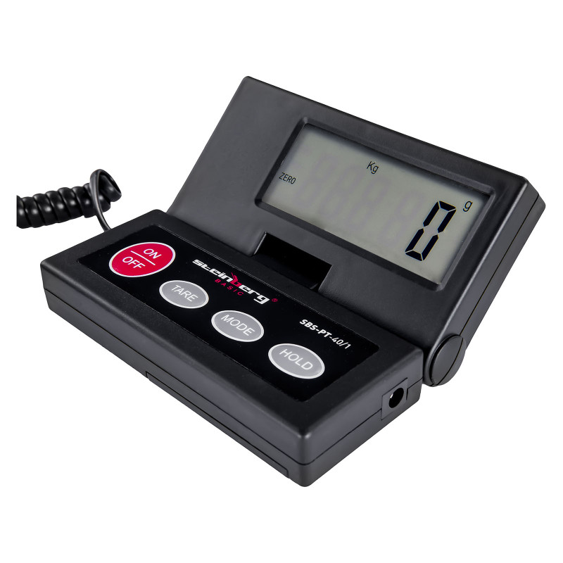 Pašto platforminės svarstyklės siuntoms SBS-PT-40/1 iki 40kg / 1g