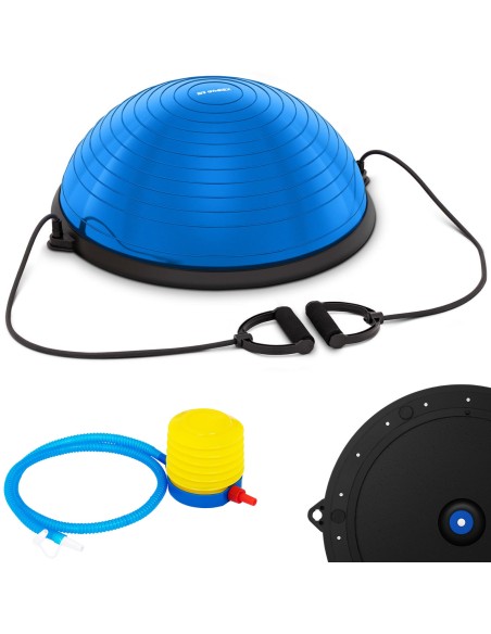 Balansinis kamuolys, skirtas pusiausvyros treniruotėms su virvėmis