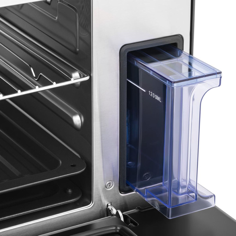 Gastronominė konvekcinė orkaitė su garų funkcija 3 lygių plieninė 2100 W