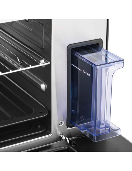 Gastronominė konvekcinė orkaitė su garų funkcija 3 lygių plieninė 2100 W