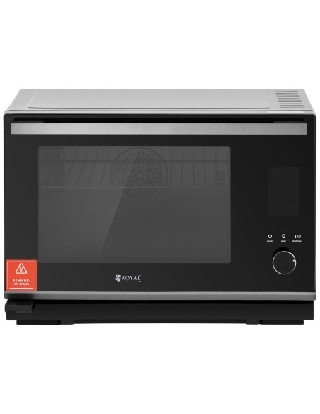 Gastronominė konvekcinė orkaitė su garų funkcija 3 lygių plieninė 2100 W