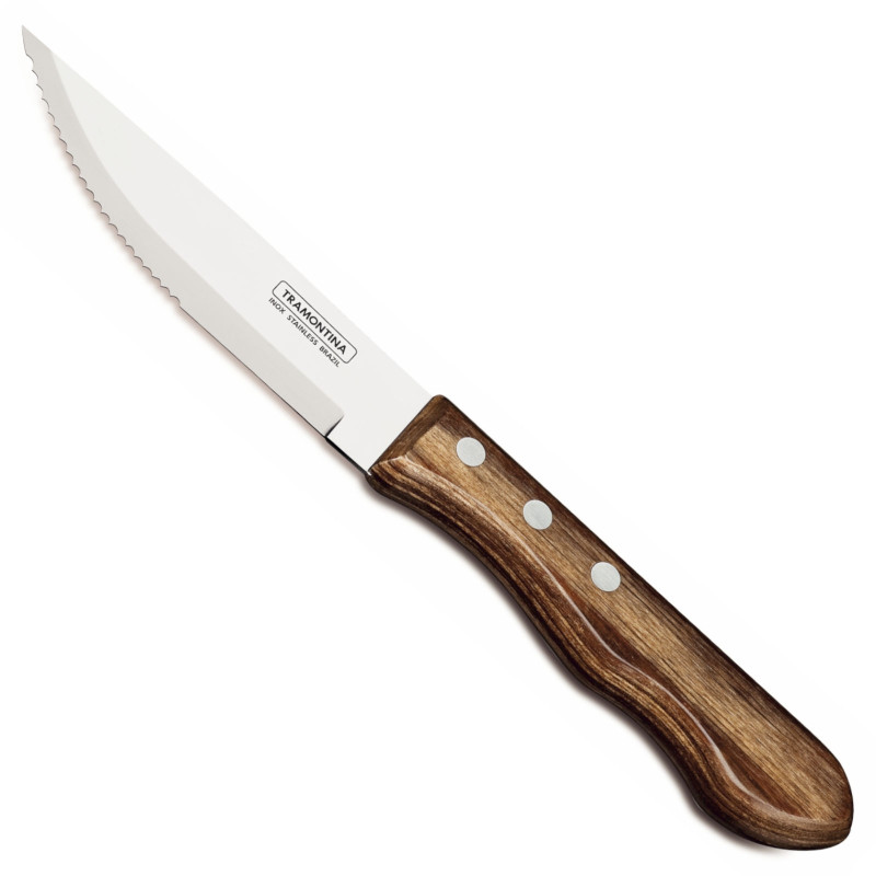 Nerūdijančio plieno kepsnių stalo įrankių rinkinys dovanų dėžutėje Churrasco JUMBO rinkinys 2 el.