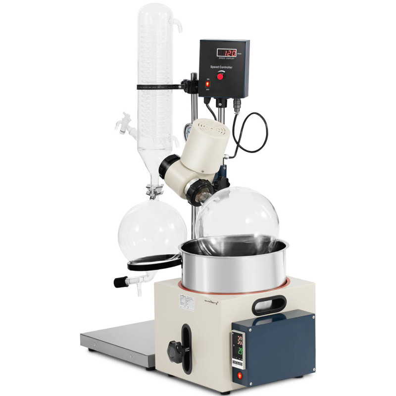 Laboratorinis rotacinis vakuuminis garintuvas 2L 120rpm 40W