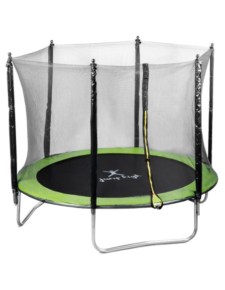 Sodo batutas vaikams suaugusiems su išorinio tinklo skersmuo. Nuo 244 cm iki 100 kg