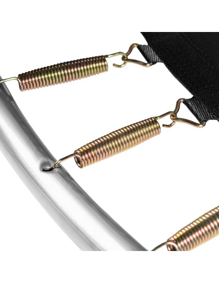 Sodo batutas vaikams suaugusiems su išorinio tinklo skersmuo. Nuo 244 cm iki 100 kg