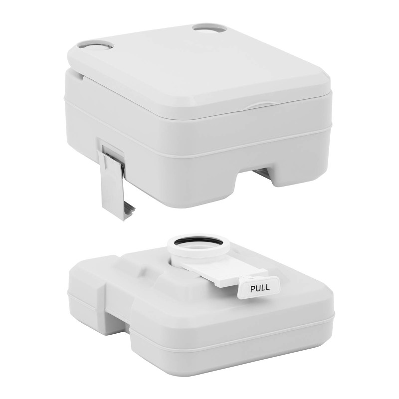 Nešiojamas kempingo tualetas 10 l