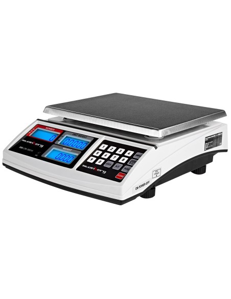 Kontrolinių svarstyklių skaičiavimo vienetų SBS-ZW-3001H LCD iki 30kg Kontrolinių svarstyklių skaičiavimo vienetų SBS-ZW-3001H LCD iki 30kg