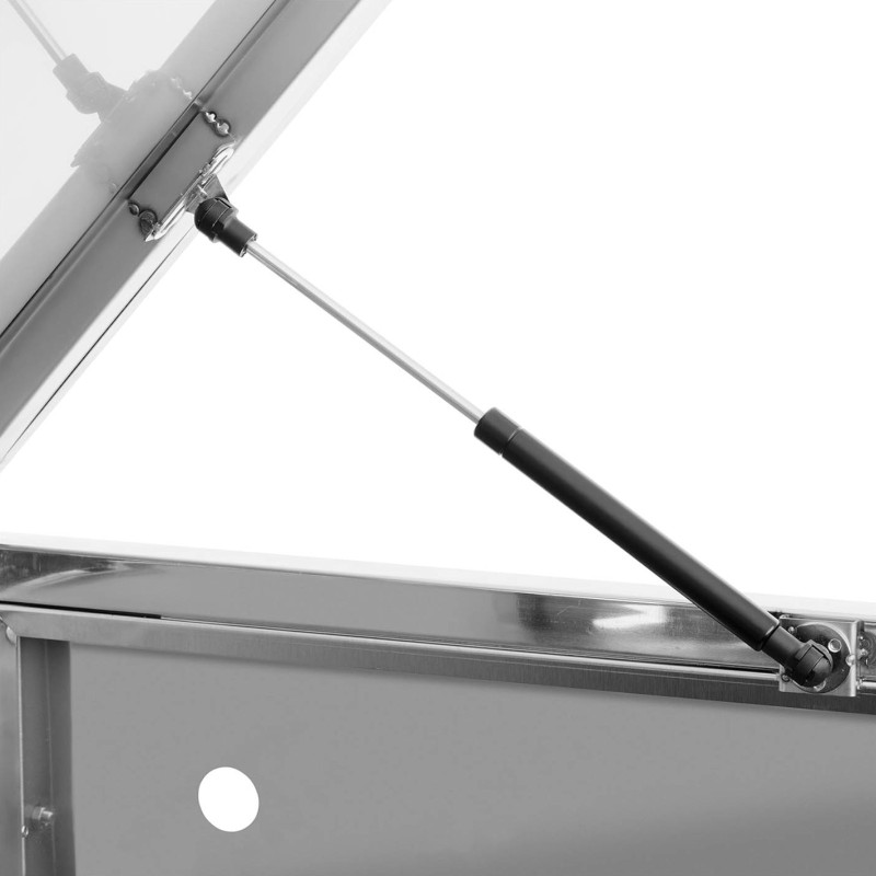Šiukšliadėžė keturis kartus uždengta apvaliomis skylutėmis PLIENAS 4x 240 l
