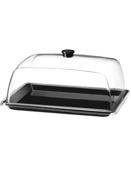 Stačiakampis švediško stalo padėklas su dangteliu GN 1/2 - Hendi 203583