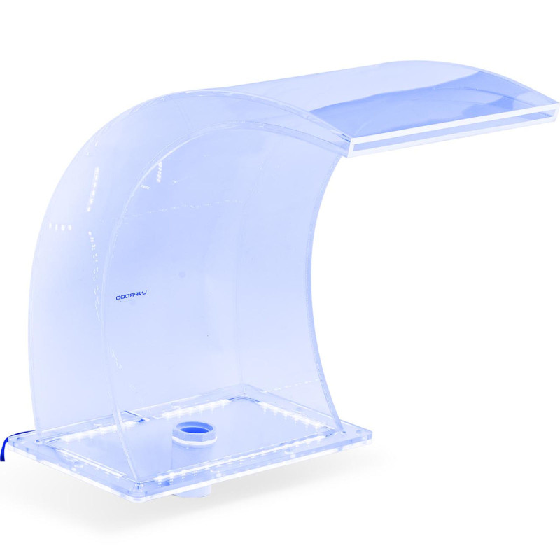 Krioklio snapelis su LED apšvietimu 33 cm, vandens srautas 303 mm