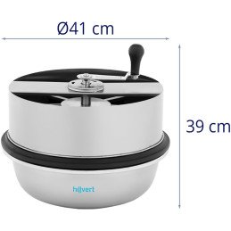 Žoliapjovės rankinis kombainas augalų lapų žiedams sk. 415 mm