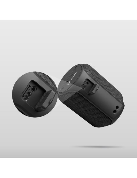Belaidis Bluetooth garsiakalbis T6 Mini 15W juodas Belaidis Bluetooth garsiakalbis T6 Mini 15W juodas