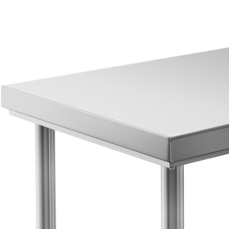 Centrinis gastronominis darbo stalas su lentyna PLIENAS 200 x 60 cm Centrinis gastronominis darbo stalas su lentyna PLIENAS 200 x 60 cm