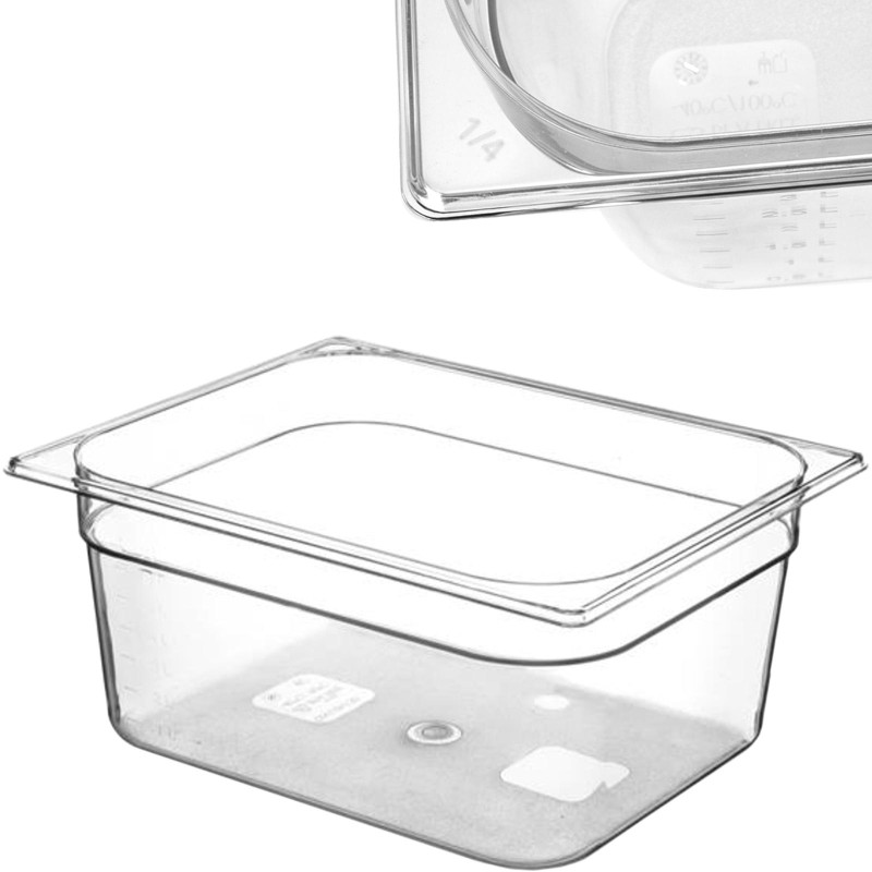 Tritan maisto konteineris be BPA GN 1/2 H 150 mm - Hendi 869314 Tritan maisto konteineris be BPA GN 1/2 H 150 mm - Hendi 869314
