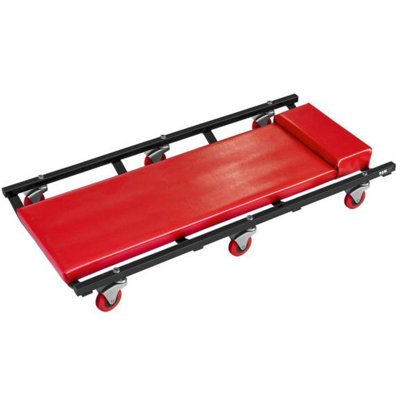 Vežimėlis gultų dirbtuvių kušetė automobiliui ant ratų 270 x 900 mm MSW RB-110