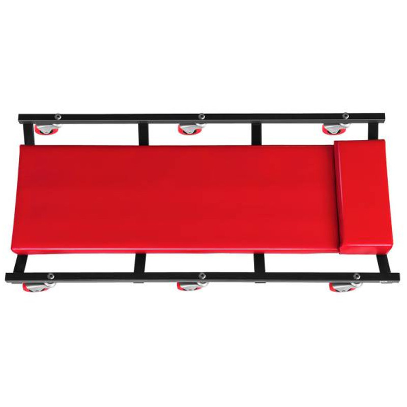 Vežimėlis gultų dirbtuvių kušetė automobiliui ant ratų 270 x 900 mm MSW RB-110