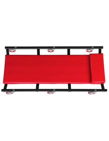 Vežimėlis gultų dirbtuvių kušetė automobiliui ant ratų 270 x 900 mm MSW RB-110 Vežimėlis gultų dirbtuvių kušetė automobiliui ant ratų 270 x 900 mm MSW RB-110