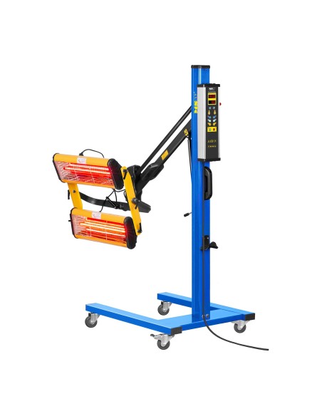 Dažų infraraudonųjų spindulių šilumos radiatorius dažams džiovinti ant stovo 2200W IR-DRYER2000.1 Dažų infraraudonųjų spindulių šilumos radiatorius dažams džiovinti ant stovo 2200W IR-DRYER2000.1