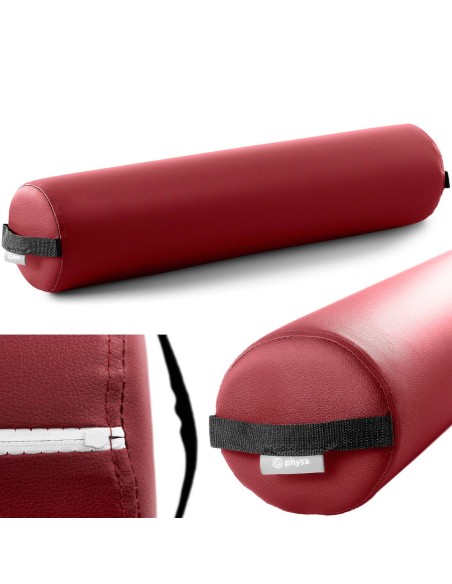 Reabilitacinis volelis mankštos masažui, plaunamas su rankena, 66 x 14 cm, raudonas Reabilitacinis volelis mankštos masažui, plaunamas su rankena, 66 x 14 cm, raudonas