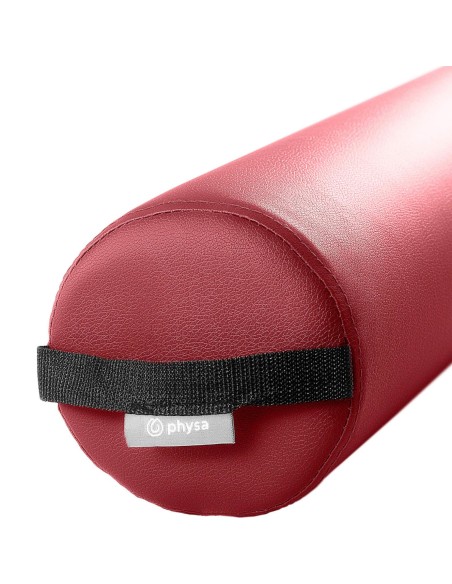 Reabilitacinis volelis mankštos masažui, plaunamas su rankena, 66 x 14 cm, raudonas Reabilitacinis volelis mankštos masažui, plaunamas su rankena, 66 x 14 cm, raudonas