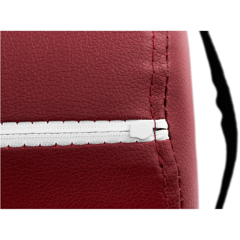 Reabilitacinis volelis mankštos masažui, plaunamas su rankena, 66 x 14 cm, raudonas