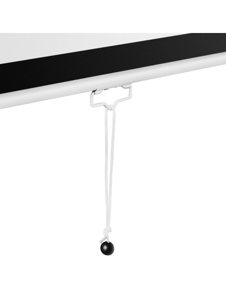 Projektoriaus ekranas pusiau automatinis sieninis lubų matinis baltas 150'' 312,8x239 cm 4:3 Projektoriaus ekranas pusiau automatinis sieninis lubų matinis baltas 150'' 312,8x239 cm 4:3