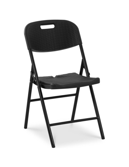 Sodo banketinė maitinimo kėdė sulankstoma iki 180 kg 40 x 38 cm juoda Sodo banketinė maitinimo kėdė sulankstoma iki 180 kg 40 x 38 cm juoda