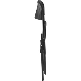 Sodo banketinė maitinimo kėdė sulankstoma iki 180 kg 40 x 38 cm juoda