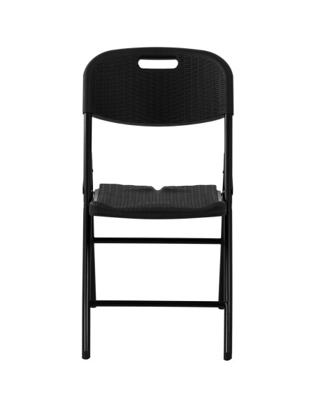 Sodo banketinė maitinimo kėdė sulankstoma iki 180 kg 40 x 38 cm juoda Sodo banketinė maitinimo kėdė sulankstoma iki 180 kg 40 x 38 cm juoda