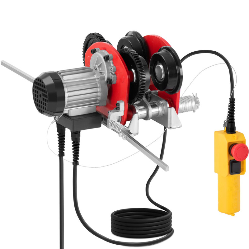 Elektrinis krano vežimėlis gervei 68-110 mm 1000 kg