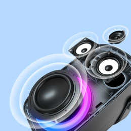 Halo 100 60W belaidė Bluetooth kolonėlė juoda