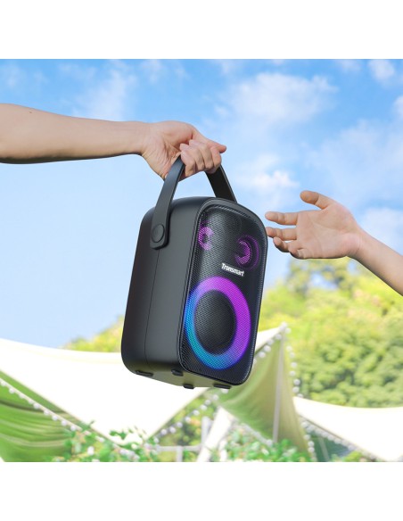 Halo 100 60W belaidė Bluetooth kolonėlė juoda Halo 100 60W belaidė Bluetooth kolonėlė juoda
