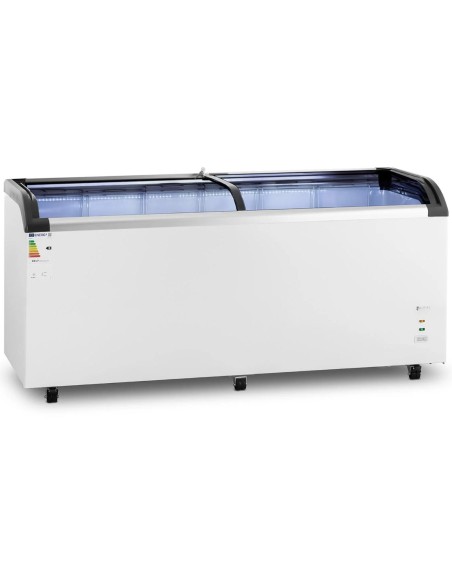 Glazūruotas šaldiklis šaldytiems ledams 545 l 252 W