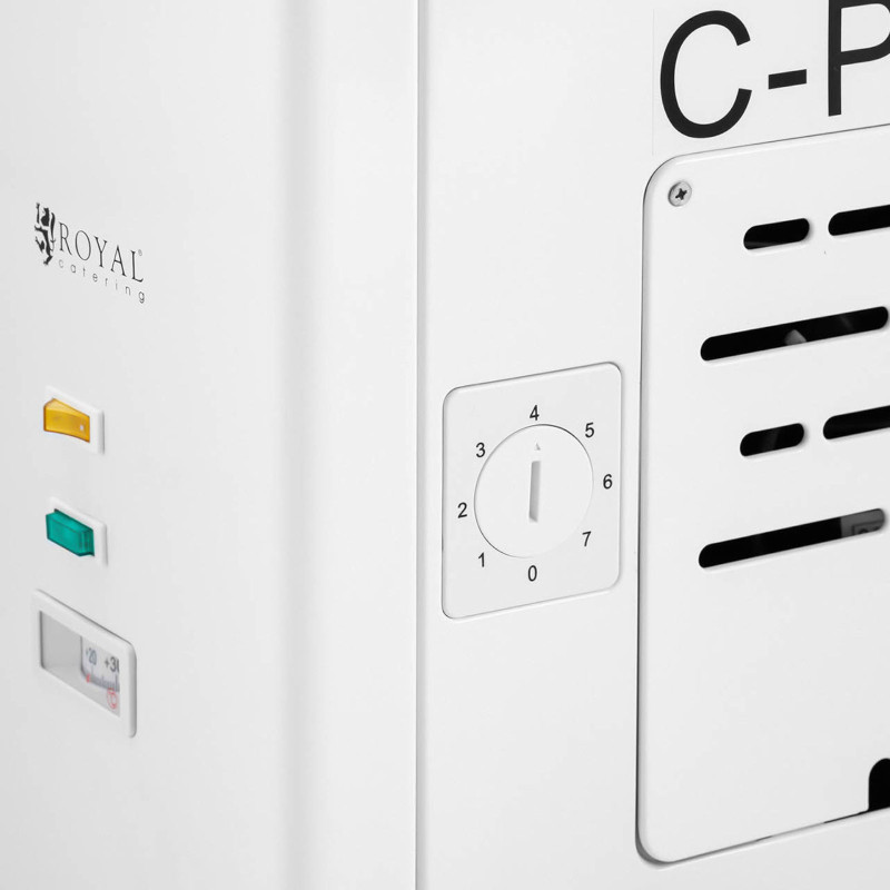 Glazūruotas šaldiklis šaldytiems ledams 545 l 252 W