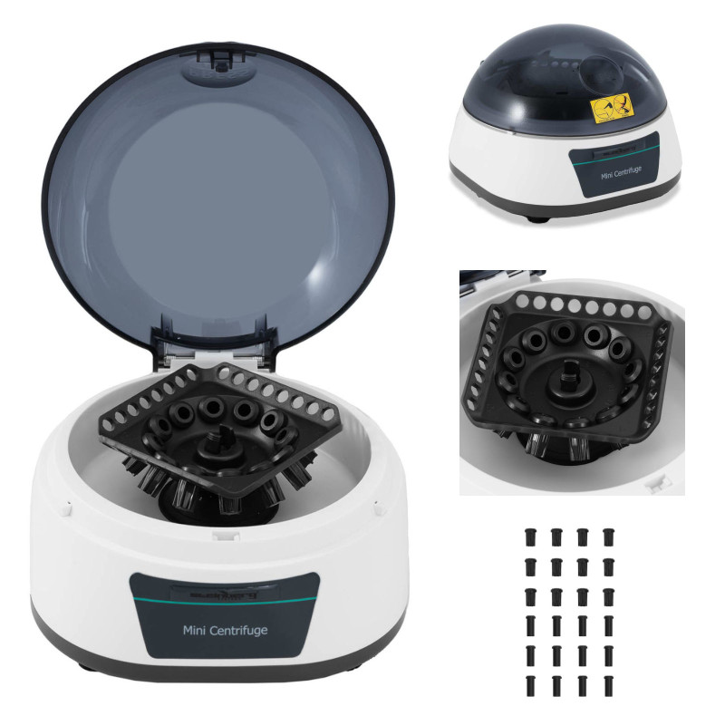 Laboratorinė centrifuga 12 mėgintuvėlių rotorius 2in1 7000 aps./min 25 W Laboratorinė centrifuga 12 mėgintuvėlių rotorius 2in1 7000 aps./min 25 W