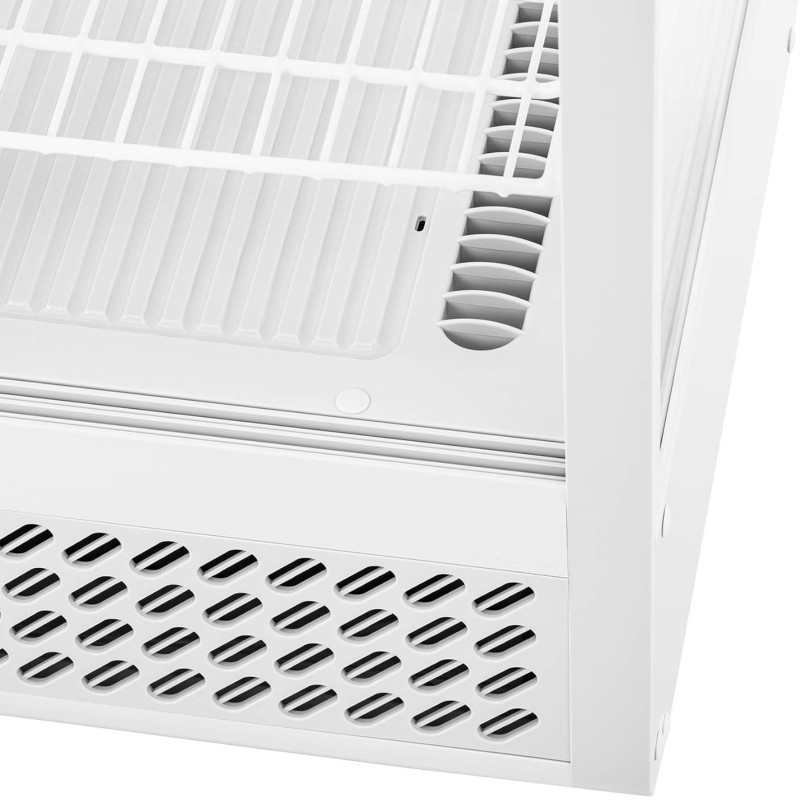 Šaldytuvo stiklo vitrina 3 lygių 100 l - balta