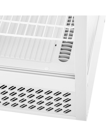 Šaldytuvo stiklo vitrina 3 lygių 100 l - balta