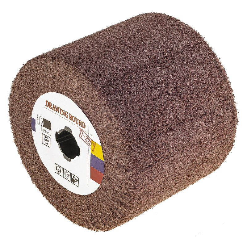 Neaustinis šlifavimo volelis šlifavimo mašinai 120x100mm grūdėtumas P320