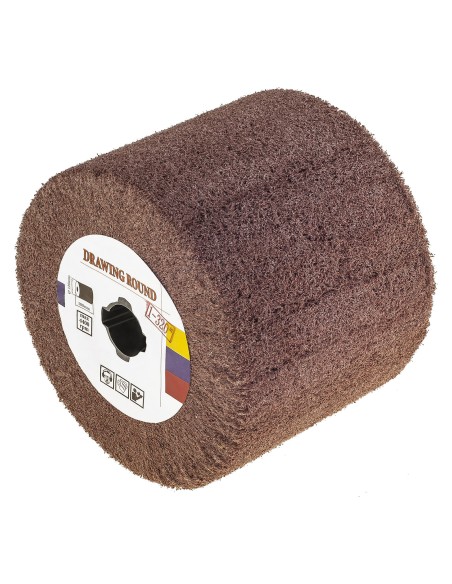 Neaustinis šlifavimo volelis šlifavimo mašinai 120x100mm grūdėtumas P320 Neaustinis šlifavimo volelis šlifavimo mašinai 120x100mm grūdėtumas P320