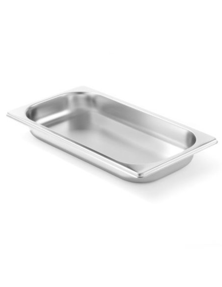 GN 1/3 nerūdijančio plieno konteineris Profi Line aukštis 65 mm - Hendi 801536