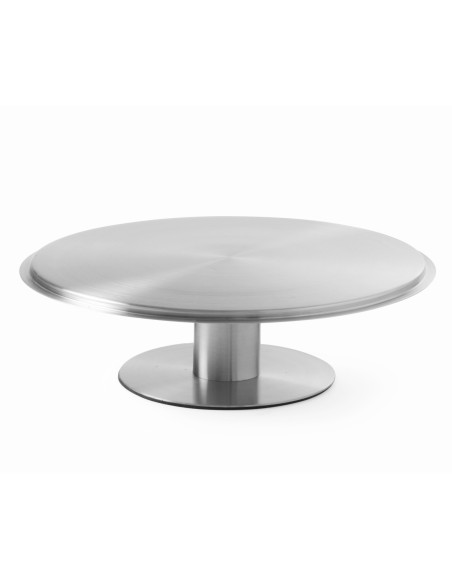 Nerūdijančio plieno besisukanti torto lėkštė - Hendi 523827