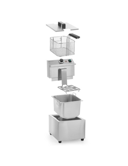 Mastercook 3.5kW 230V 8L gastronominė gruzdintuvė - Hendi 207208 Mastercook 3.5kW 230V 8L gastronominė gruzdintuvė - Hendi 207208