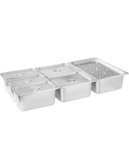 Sausas baseinas marie šildytuvas be vandens atskirai 6 x GN 150mm 55L Royal Catering Sausas baseinas marie šildytuvas be vandens atskirai 6 x GN 150mm 55L Royal Catering