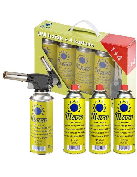 Universalus dujinis degiklis Creme Brulle 1kW SET Universalus dujinis degiklis Creme Brulle 1kW SET