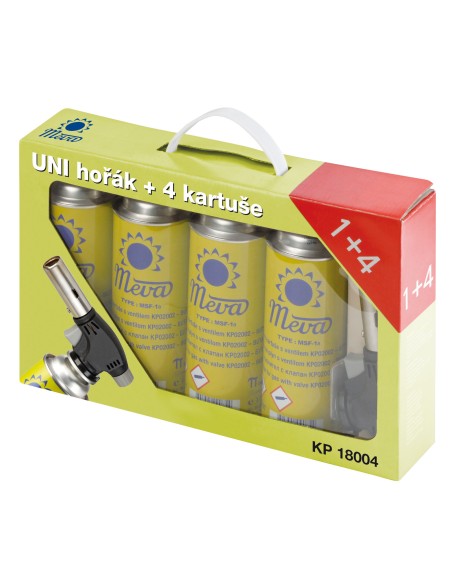 Universalus dujinis degiklis Creme Brulle 1kW SET Universalus dujinis degiklis Creme Brulle 1kW SET