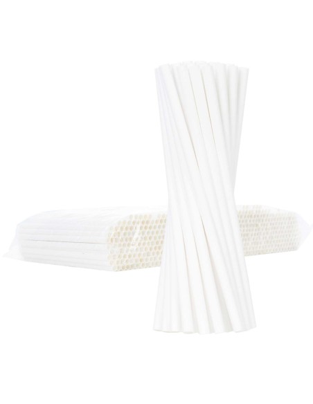 BIO ekologiški popieriniai šiaudeliai PAPER STRAWS 6/205mm - balti 500vnt. BIO ekologiški popieriniai šiaudeliai PAPER STRAWS 6/205mm - balti 500vnt.