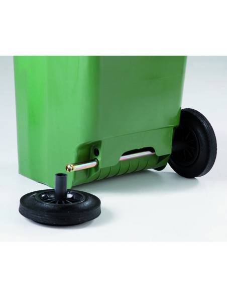 Atliekų ir šiukšlių dėžė Europlast Austria - ruda 120L BIO + GRATE Atliekų ir šiukšlių dėžė Europlast Austria - ruda 120L BIO + GRATE