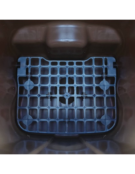 Atliekų ir šiukšlių dėžė Europlast Austria - ruda 120L BIO + GRATE Atliekų ir šiukšlių dėžė Europlast Austria - ruda 120L BIO + GRATE