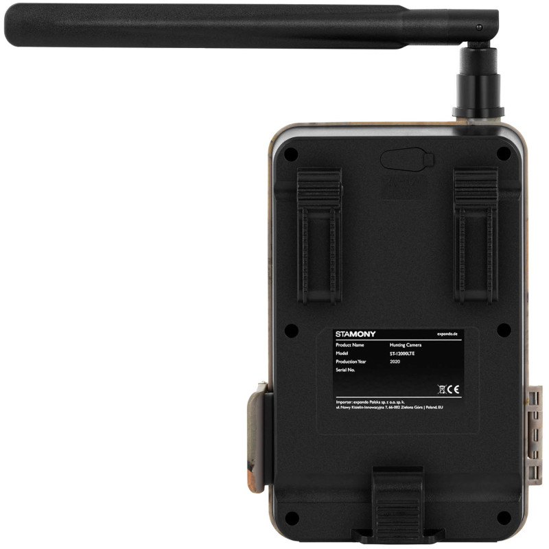Laukinių gyvūnų gaudyklė su judesio jutikliu 8MP F-HD 20m IR LED 4G LTE ANT